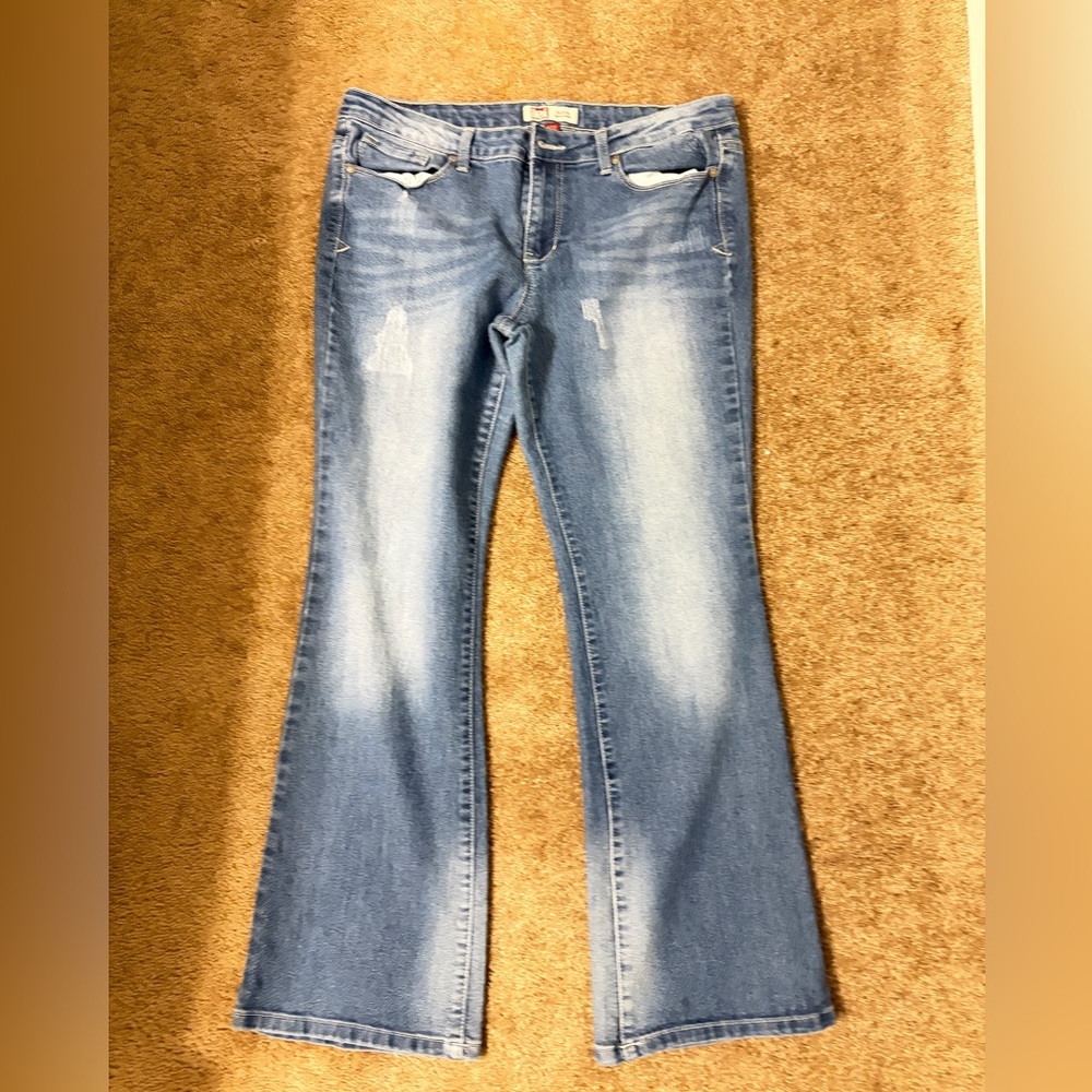 Vintage VTG Y2K LEI Felicia lowrise bootcut jeans size 13 short - petite
